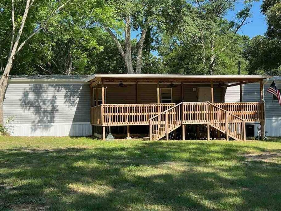 Fishermans Retreat With Patio At Lake Sam Rayburn Villa Brookeland Eksteriør billede